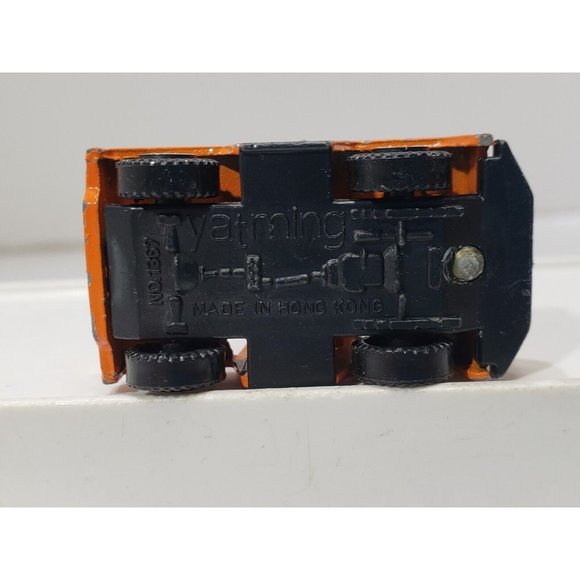 Yatming No. 1363 & 1367 Lot Of 2 Green Front Loader Missing Bucket Hong Kong Vtg - Picture 10 of 10